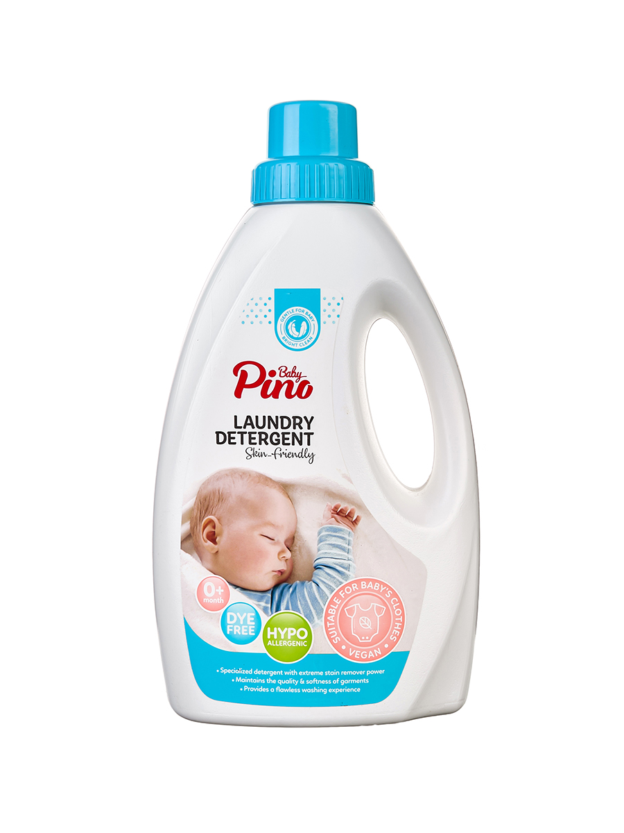 Гель для стирки детского белья Baby Pino, синяя упаковка 1л