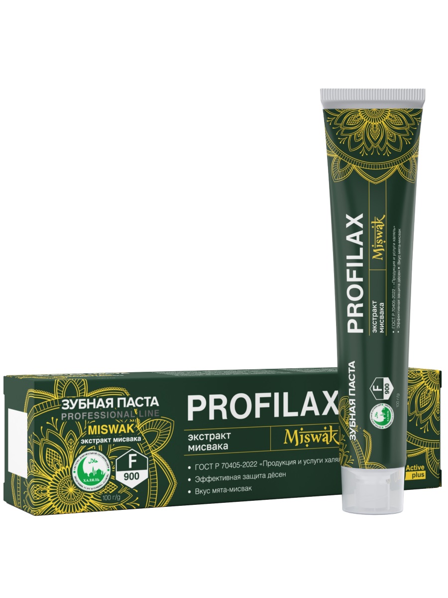 Зубная паста PROFILAX Miswak,100г