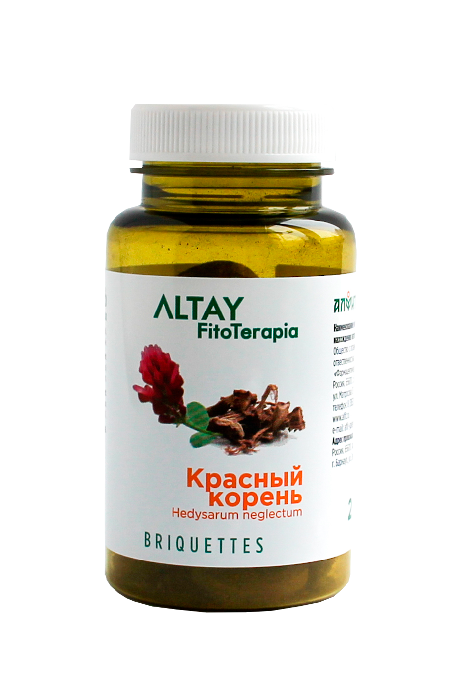 Монобрикеты Красный корень копеечник Алфит, 25 шт