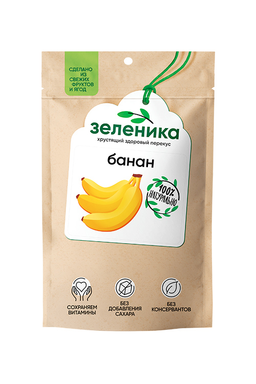 

Полезный перекус из банана Зеленика, 20 г