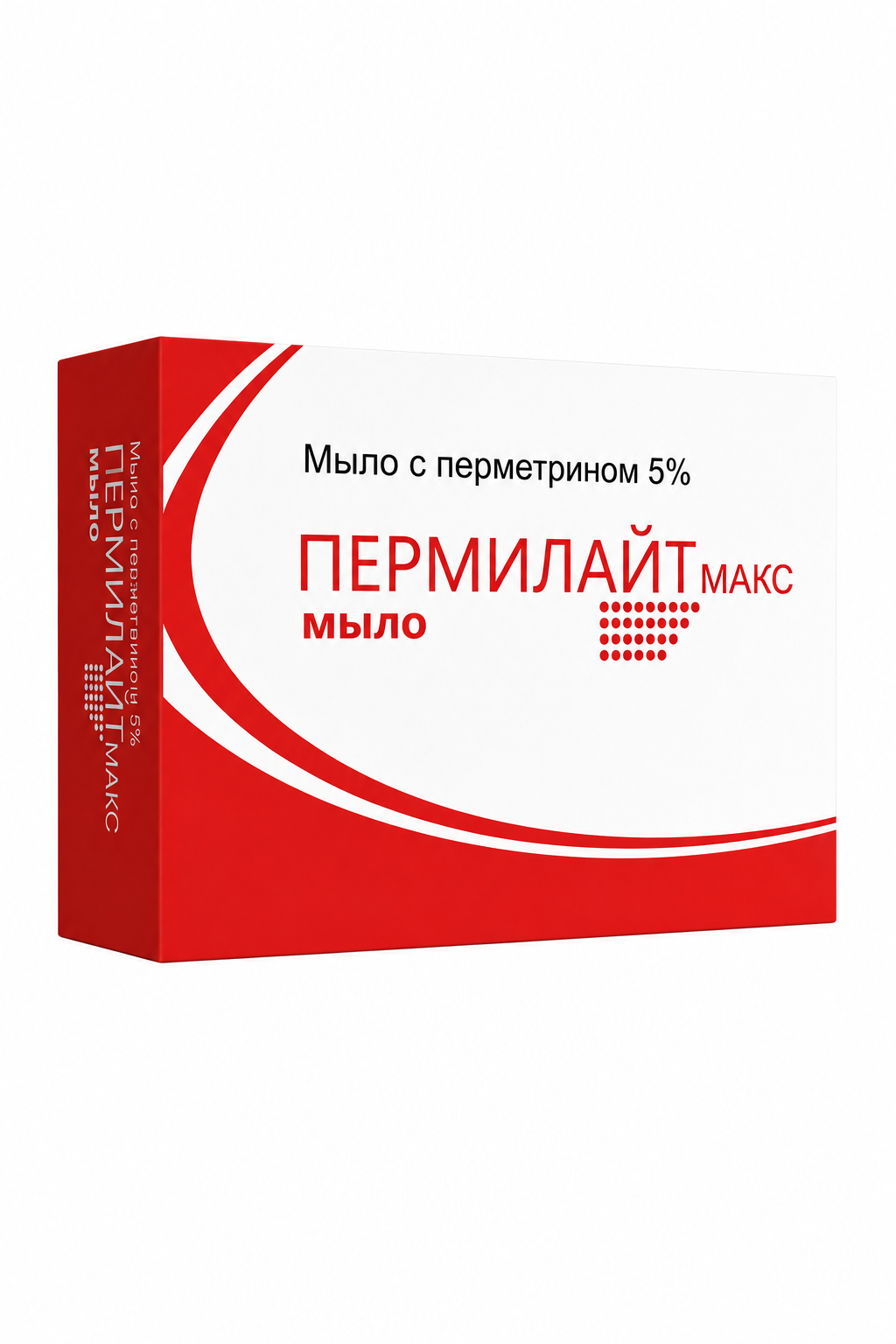 Мыло Пермилайт Макс от чесотки и вшей с перметрином, 75 гр