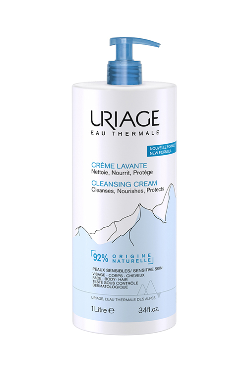 Очищающий пенящийся крем Uriage, 1 л