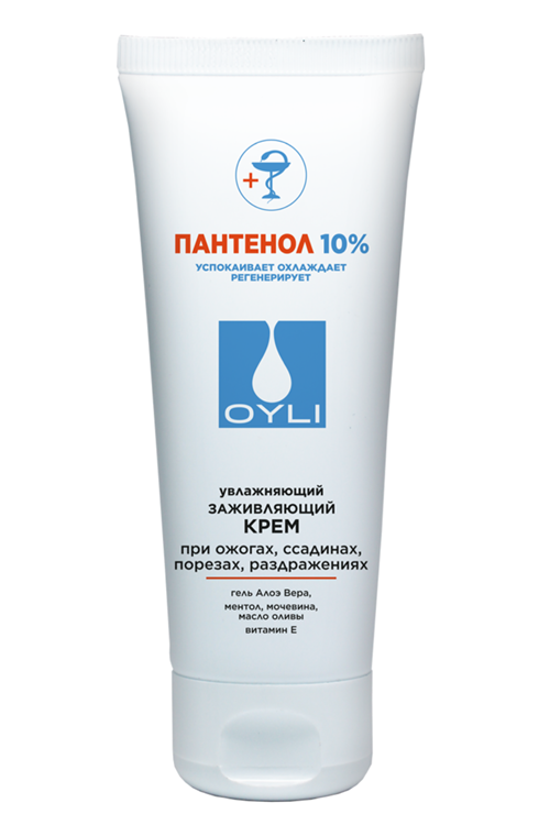 Крем OYLI заживляющий с пантенолом 10%, 75 мл.