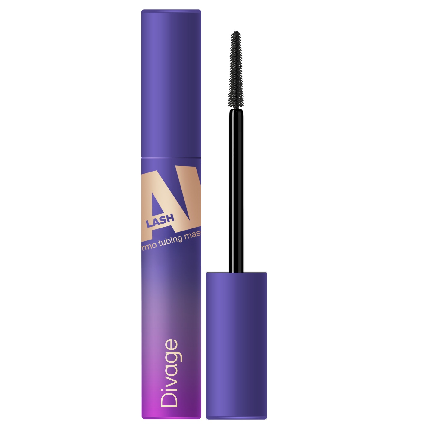 Divage Тушь Для Ресниц Термостойкая Mascara Ai Lash тон 02 коричневый