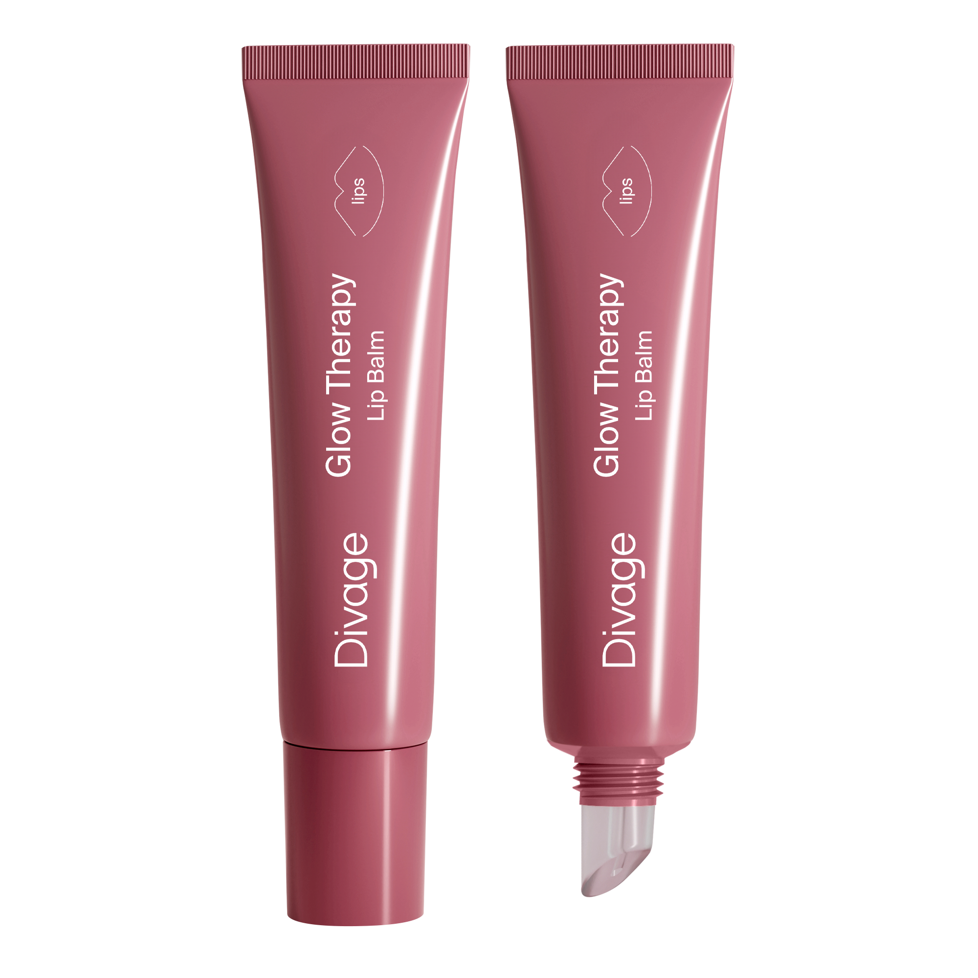 Divage Пептидный Бальзам Для Губ Glow Therapy Lip Balm  Тон 09 ежевичное суфле