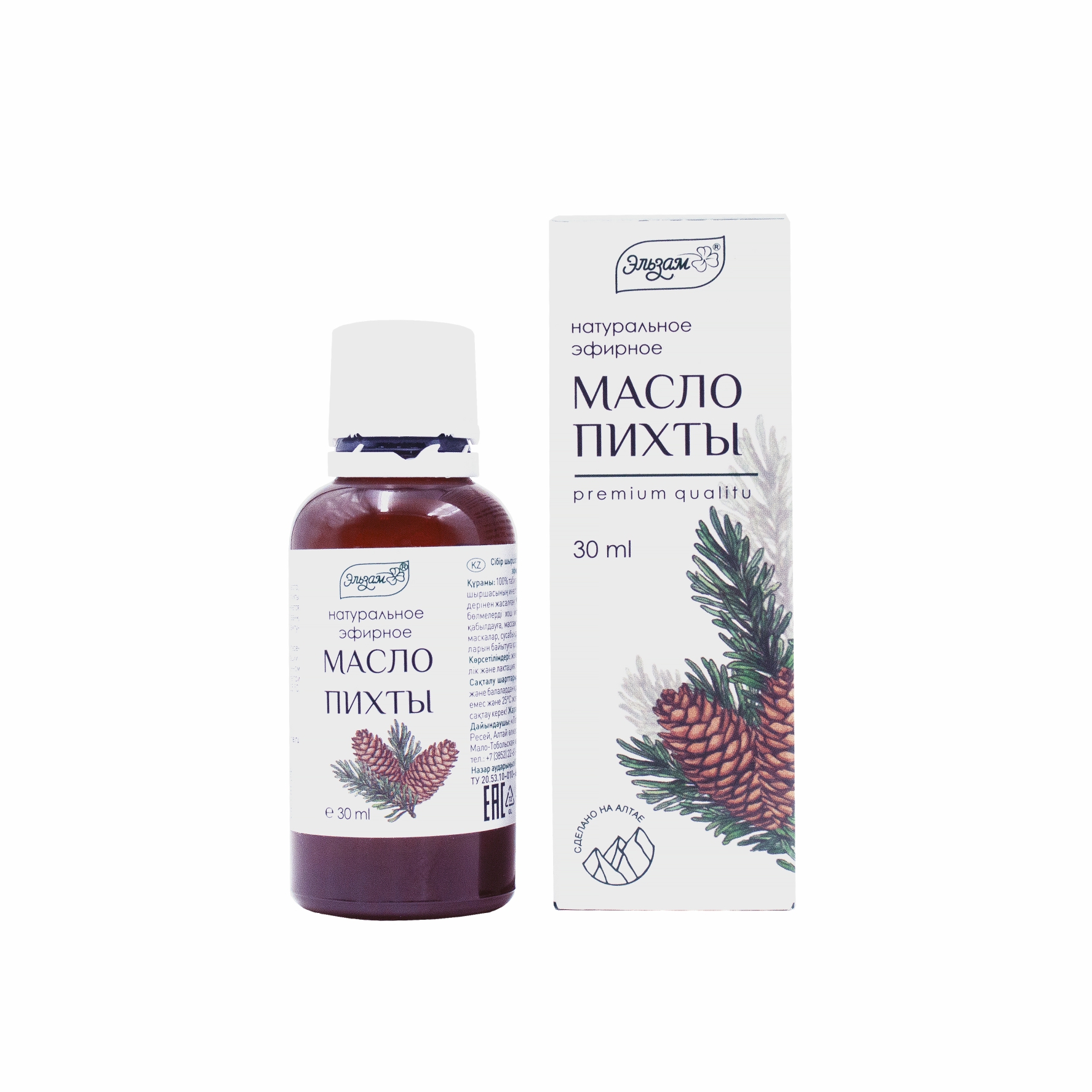 Эфирное масло Пихты Эльзам 30 мл