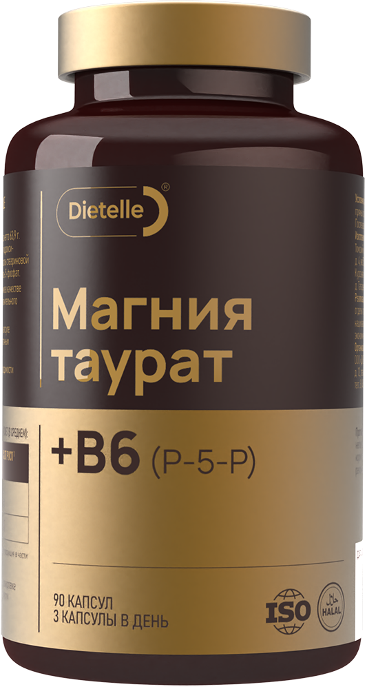 БАД к пище Dietelle Магния таурат 90 капсул