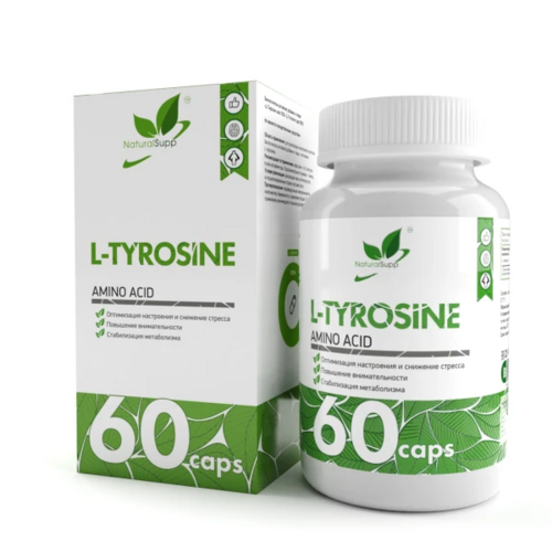 L-Тирозин NaturalSupp, 60 шт, капсулы