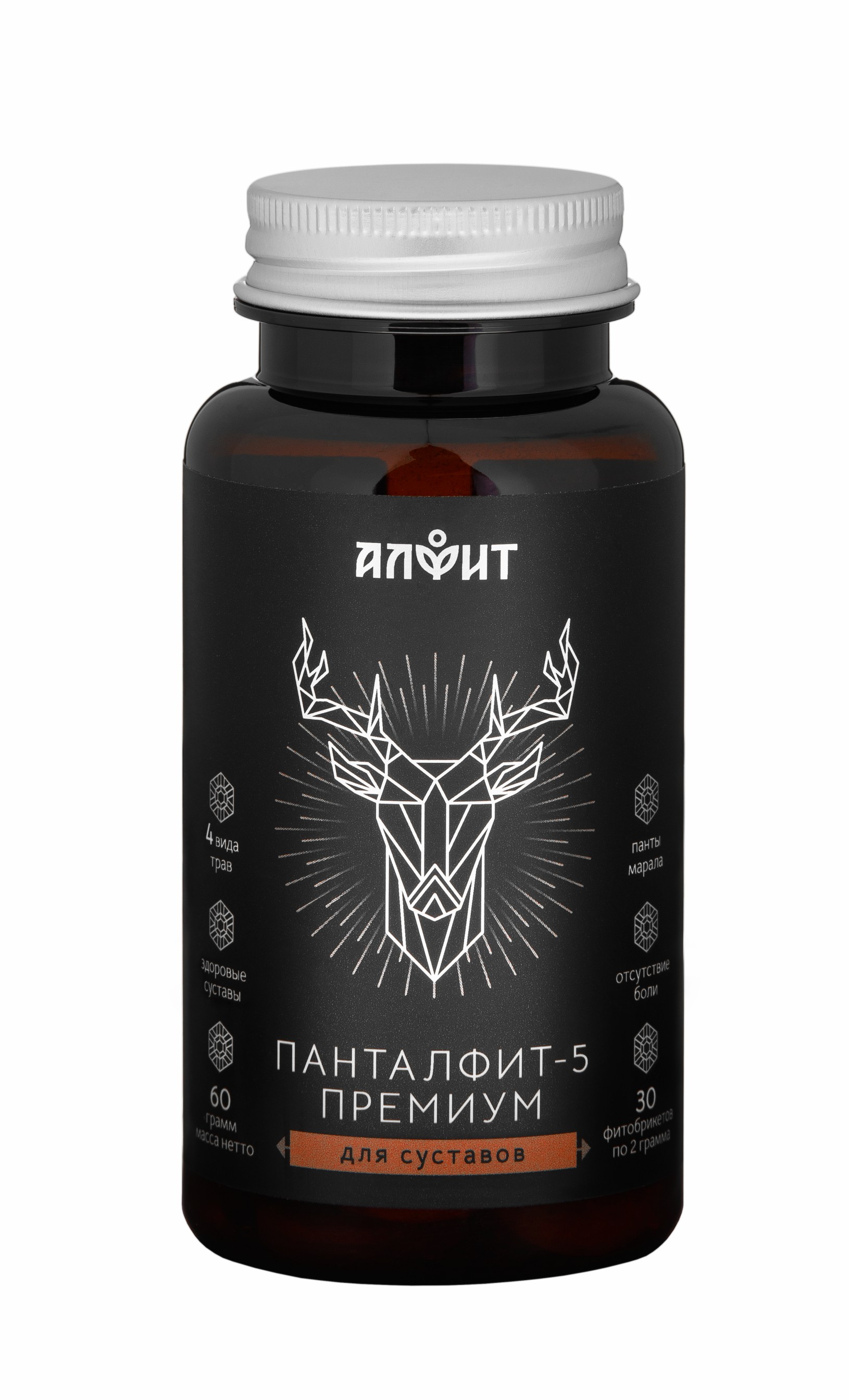 Панталфит 5 Премиум для Суставов, Алфит, 30 брикетов по 2 г