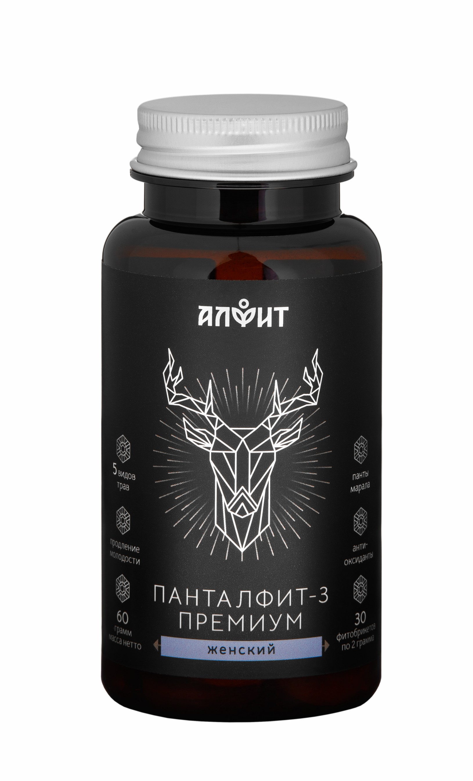 Панталфит 3 Премиум Женский, Алфит, 30 брикетов по 2 г