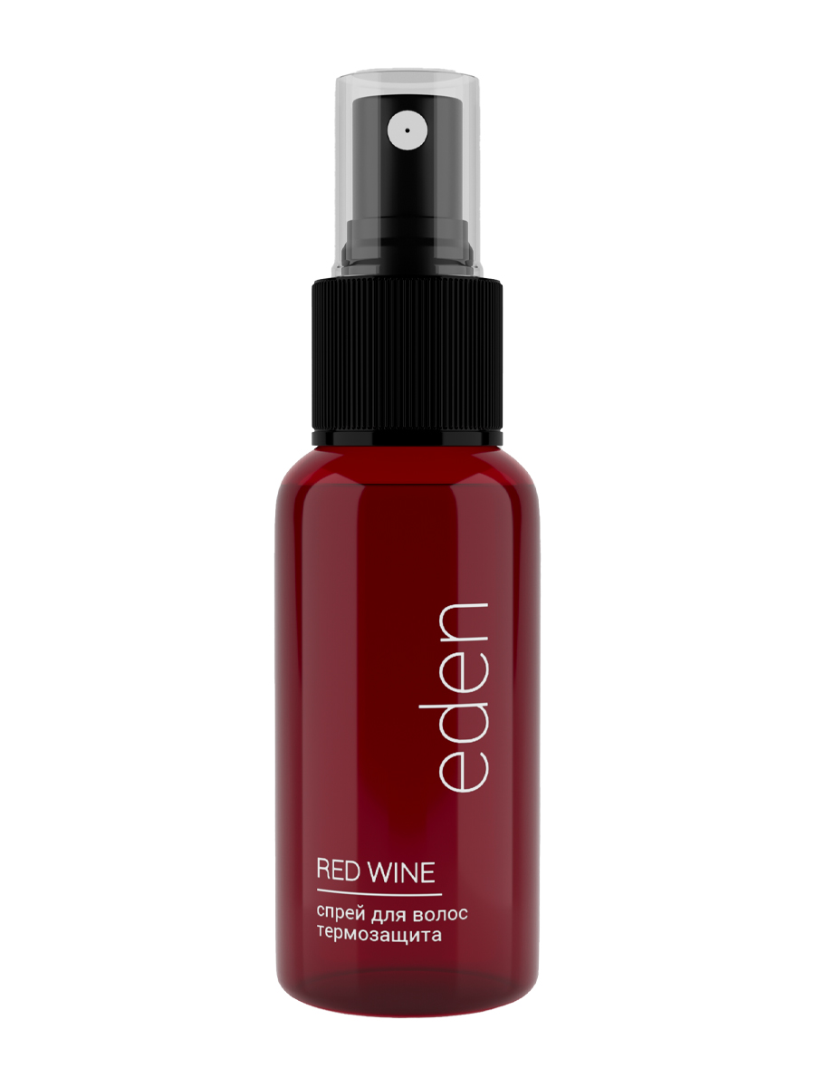 Cпрей для волос термозащита EDEN Detox Red Wine 30мл