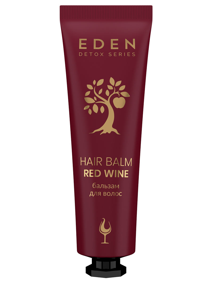 Бальзам для волос EDEN Detox Red Wine 30мл
