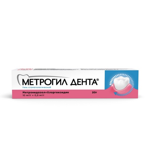 Метрогил Дента, 20 г, гель для десен