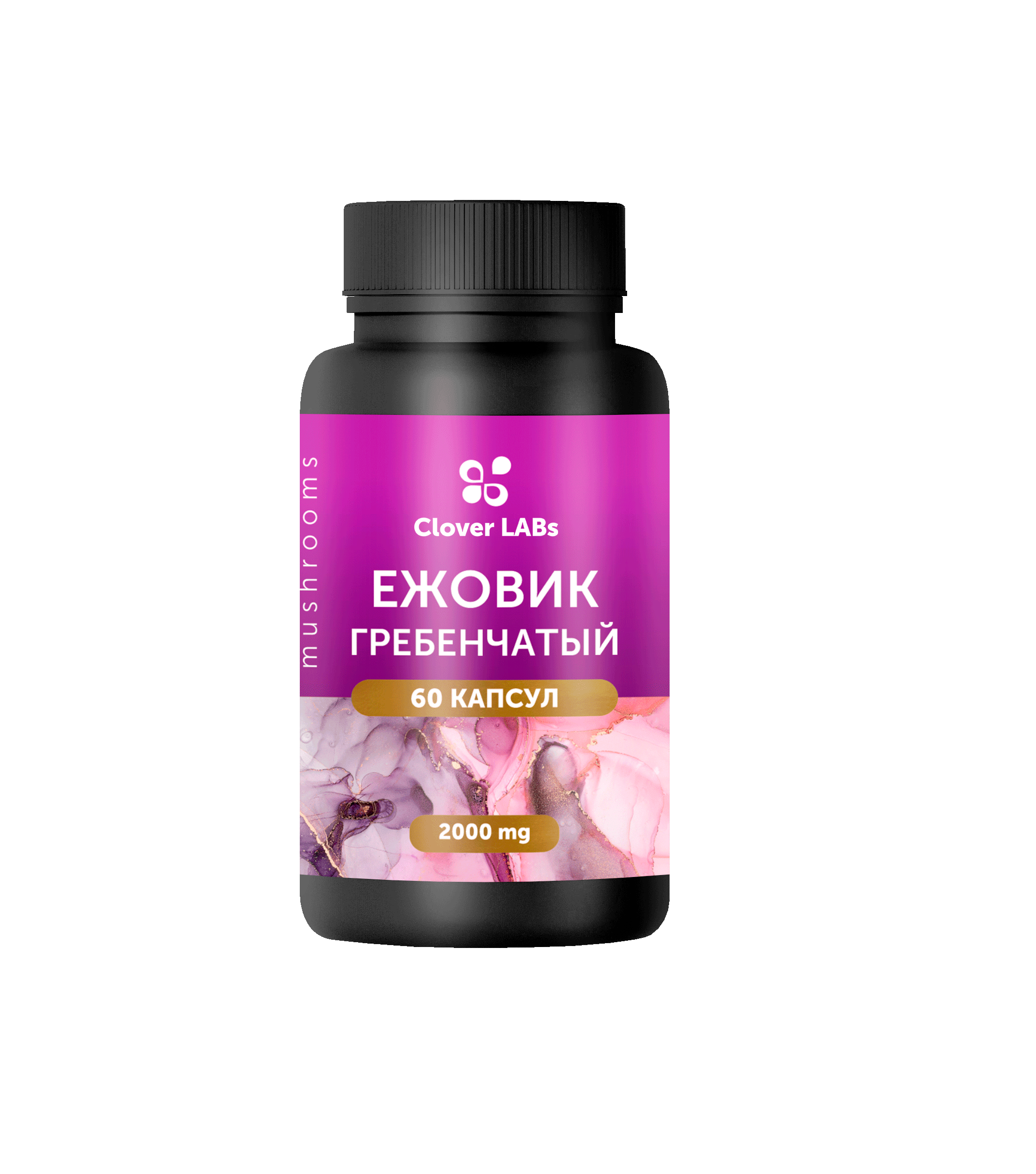 Экстракт Ежовик гребенчатый Clover Labs 60 капсул 567₽