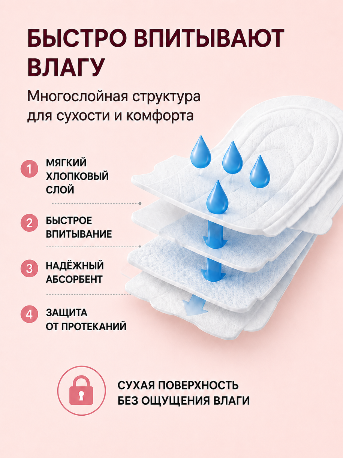Гигиенические прокладки Reva Care Natural Normal, 10 шт