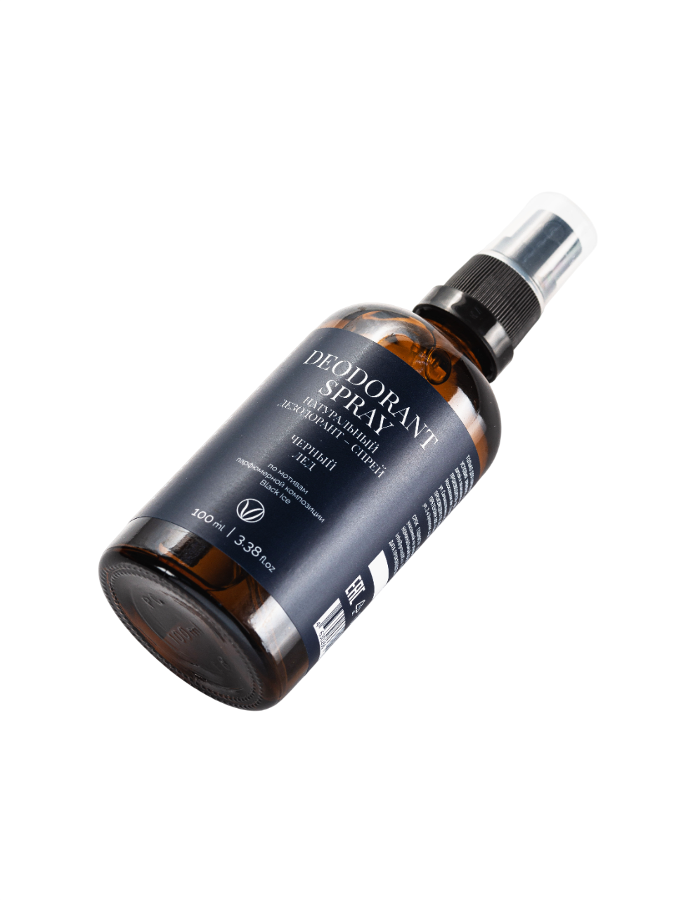 Beauty 365 Дезодорант минеральный натуральный Черный лед,100 мл