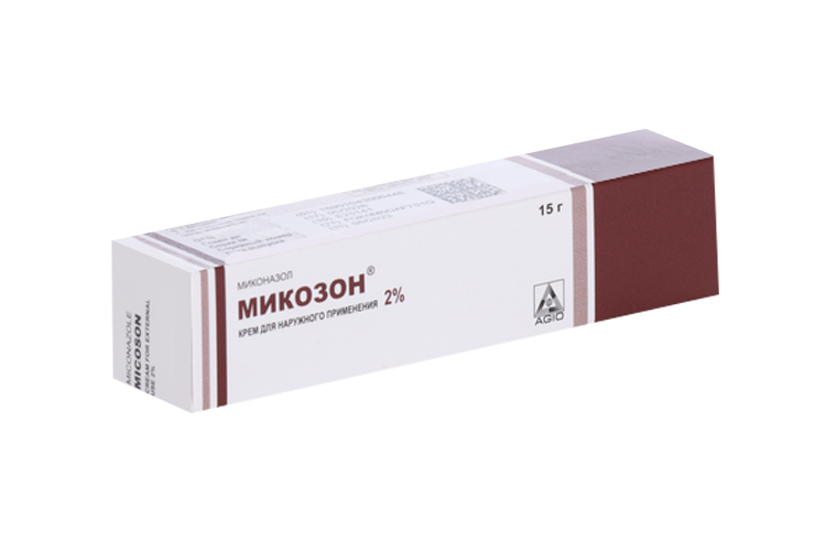 

Микозон 2%, 15 г, крем для наружного применения
