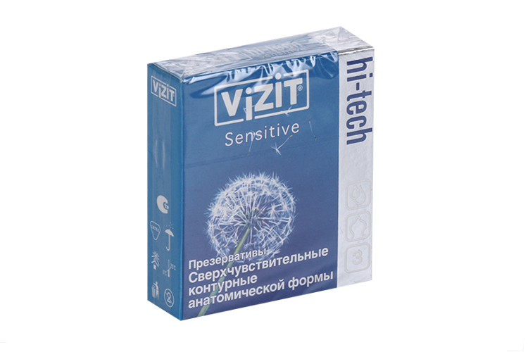 Презервативы Визит сверхчувствительные, 3 шт