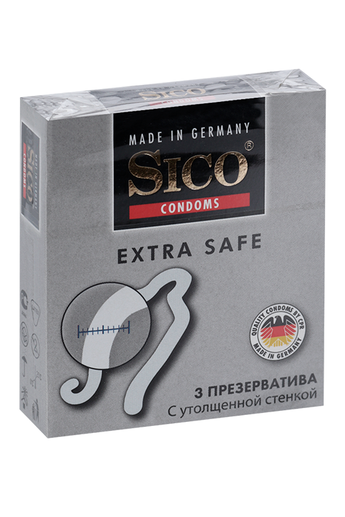 Презервативы Сико экстра, 3 шт