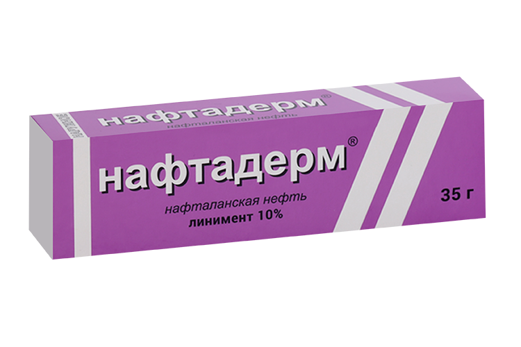 

Нафтадерм 10%, 35 г, линимент
