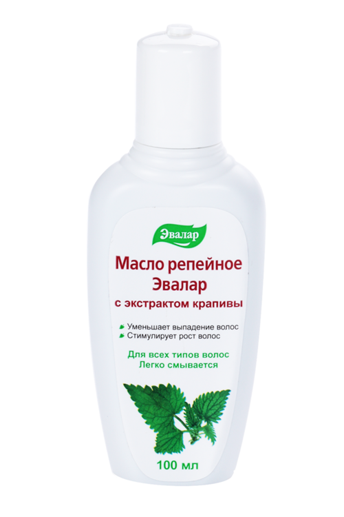 

Масло Репейное с эк-том крапивы, 100 мл, Эвалар
