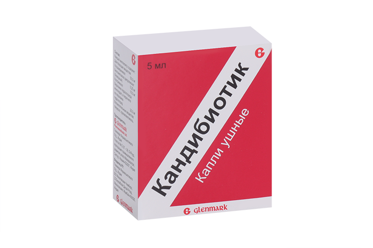 

Кандибиотик, 5 мл, капли ушные
