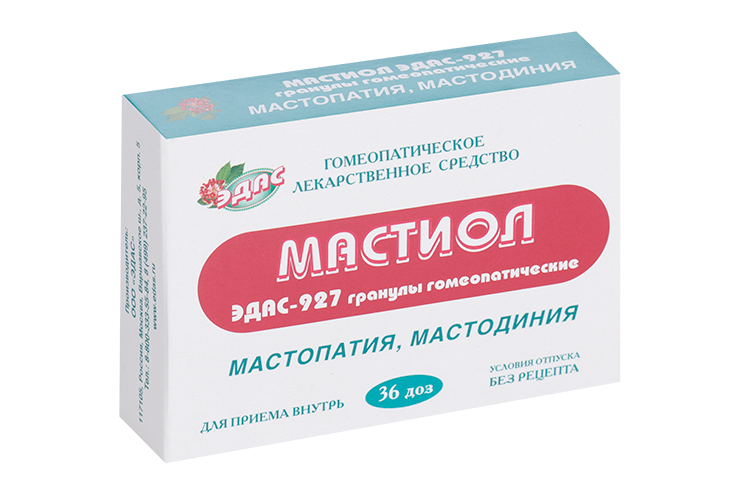 

Мастиол Эдас-927, 36 шт, гранулы гомеопатические