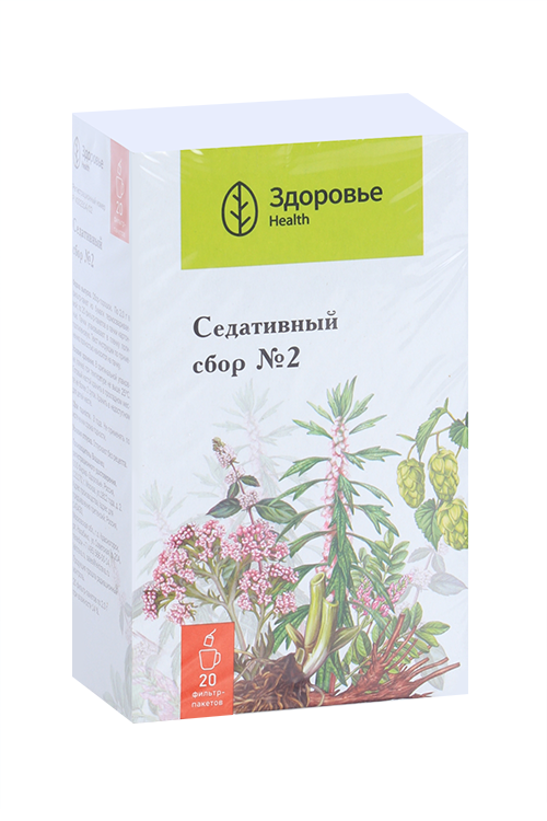 

Седативный сбор №2, 2 г, 20 шт, сбор растительный-порошок