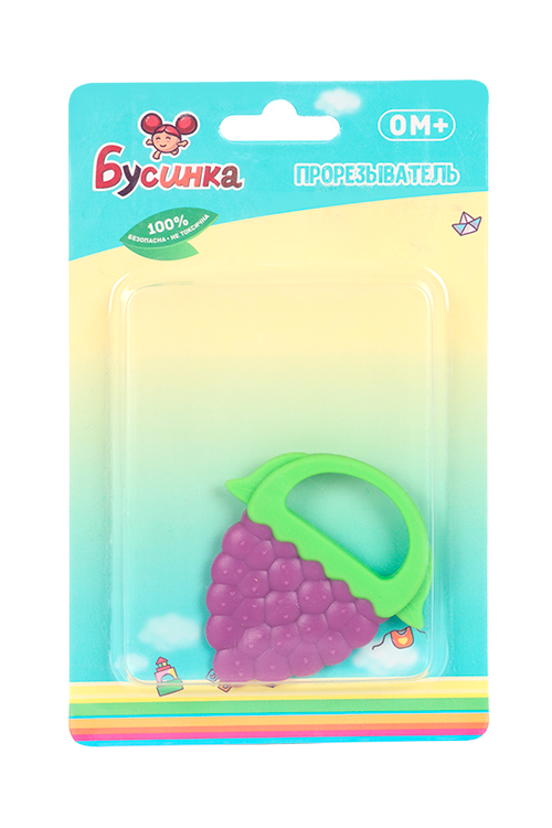 Прорезыватель Бусинка Ягода