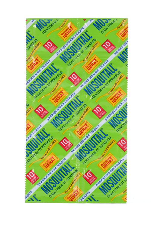 Пластины д/фумиг Москитол Универсальная защита от комаров, 10 шт, (83424612)