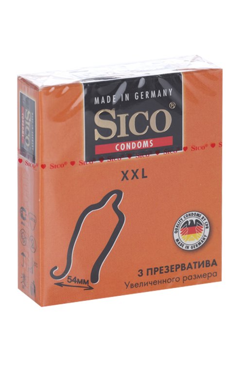 Презервативы Сико XXL, 3 шт