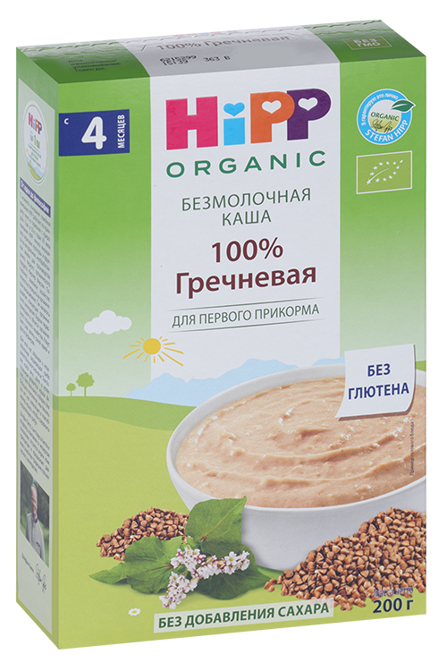 

Каша Хипп б/молочная гречневая, 200 г