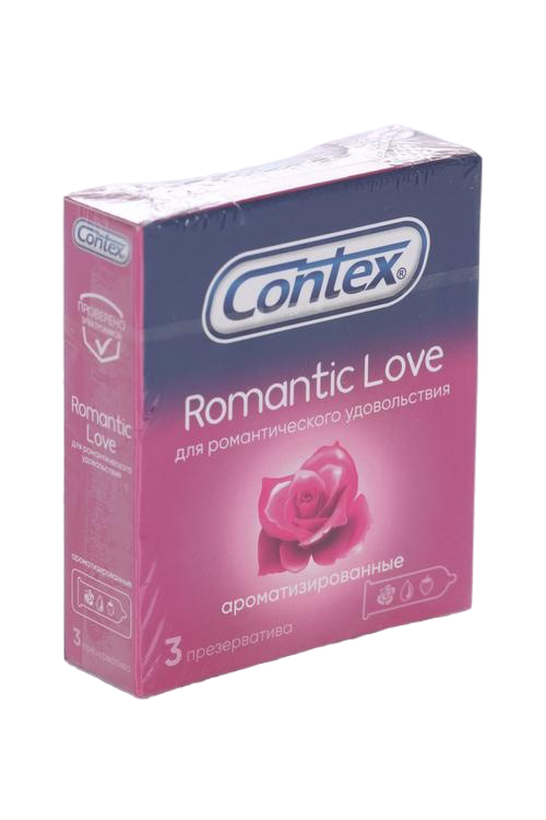 Презервативы Контекс романтик лав, 3 шт
