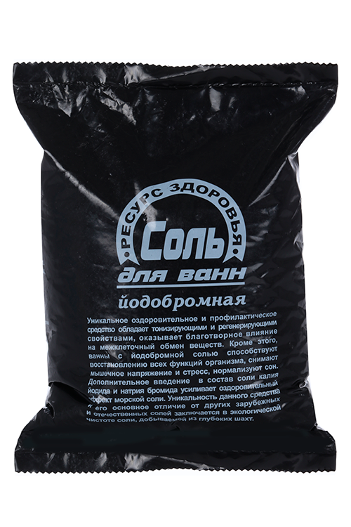 

Соль д/ванн Йодобромная, 1 000 г, п/э пакет