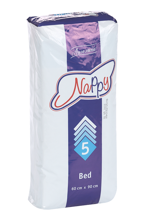

Простыни Ангелина Nappy гигиен 60х90см, 5 шт