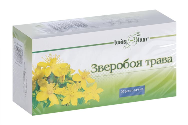 

Зверобоя трава, 1,5 г, 20 шт, сырье-порошок