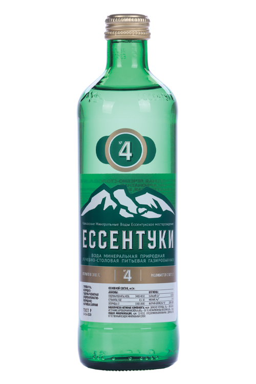 

Вода мин Ессентуки №4, 0,45 л, стекло винт
