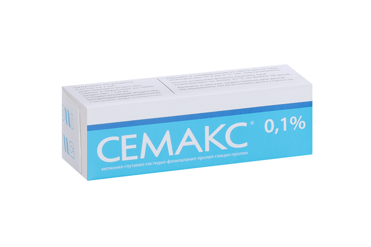 

Семакс 0.1%, 3 мл, капли назальные