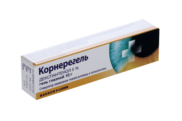 

Корнерегель 5%, 10 г, гель глазной