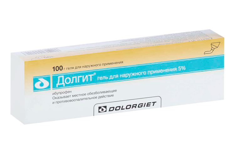 

Долгит 5%, 100 г, гель