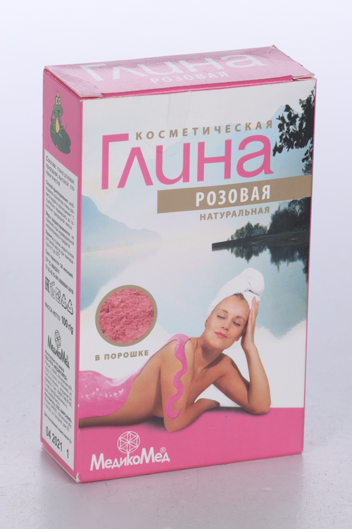 

Глина розовая, 100 г