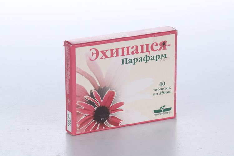 

Эхинацея 0,35 г, 40 шт, таблетки