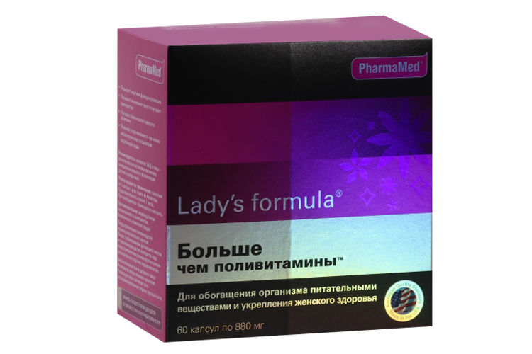 Больше чем поливит д/женщин, 60 шт, капсулы