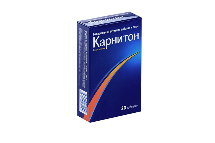 Карнитон, 20 шт, таблетки