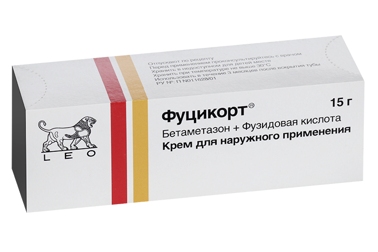 

Фуцикорт, 15 г, крем