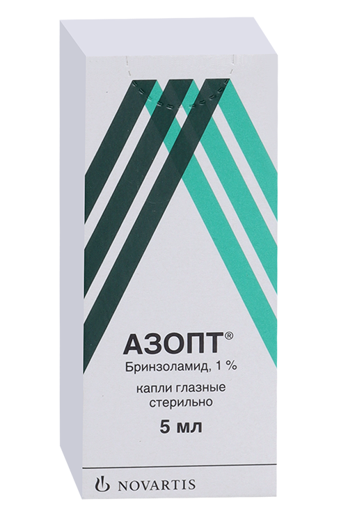 Азопт 1%, 5 мл, капли глазные