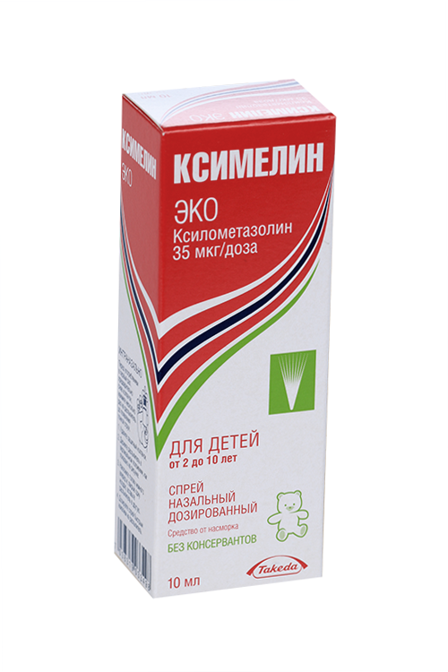 

Ксимелин Эко 0.05%, 10 мл, спрей назальный