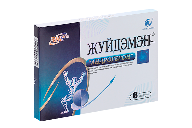 

Андрогерон 0.5 г, 6 шт, капсулы