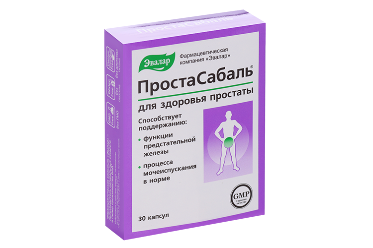 

Простасабаль, 0,2 г, 30 шт, капсулы