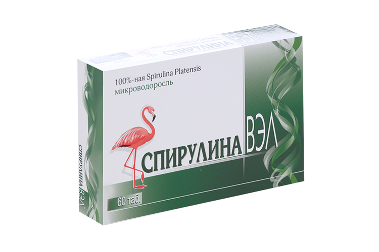 

Спирулина Вэл, 60 шт, таблетки
